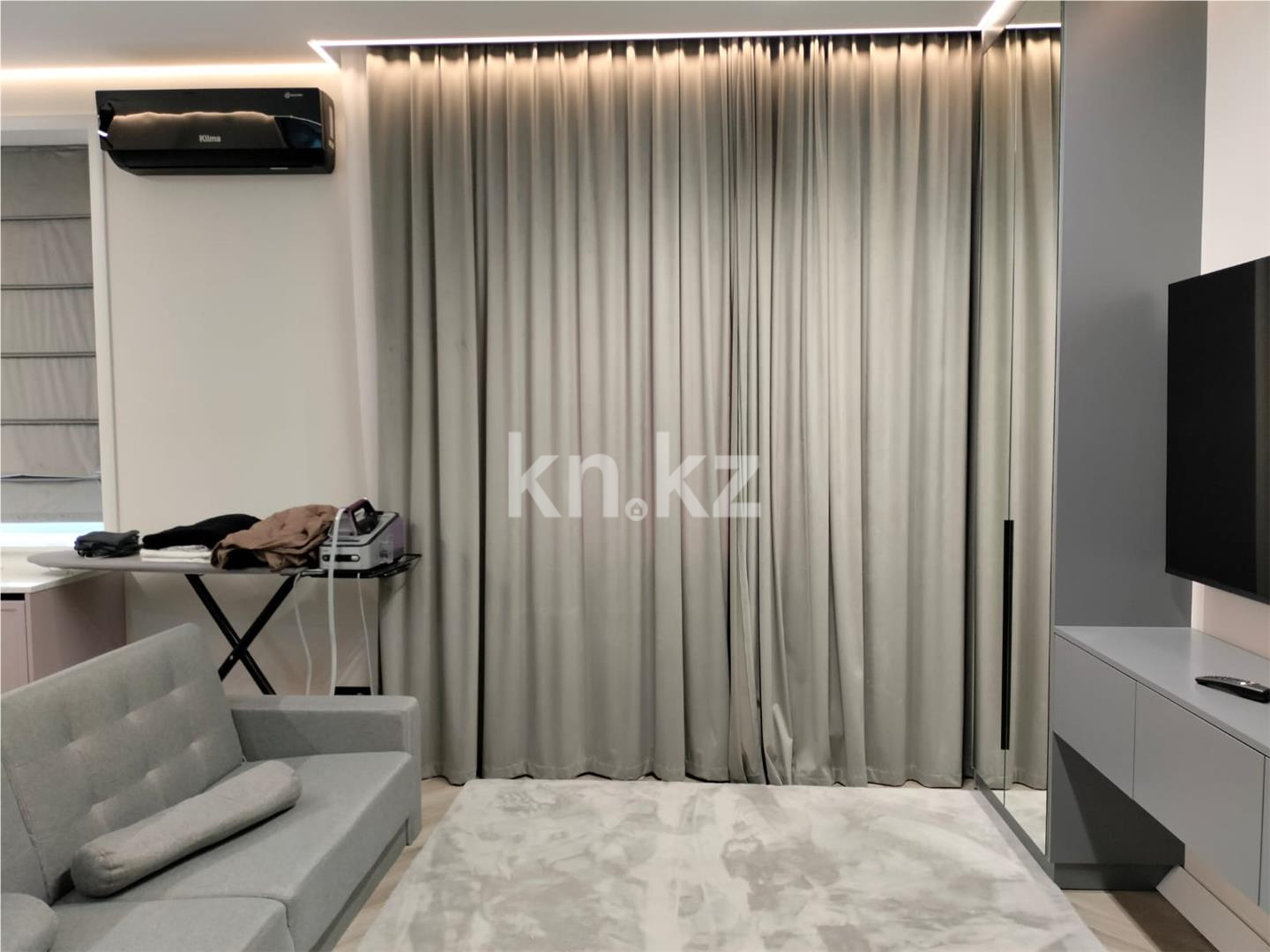 Продажа 1-комнатной квартиры, 39.8 м², ул. Култегин - Продажа квартир в Астане фото 1 из 8