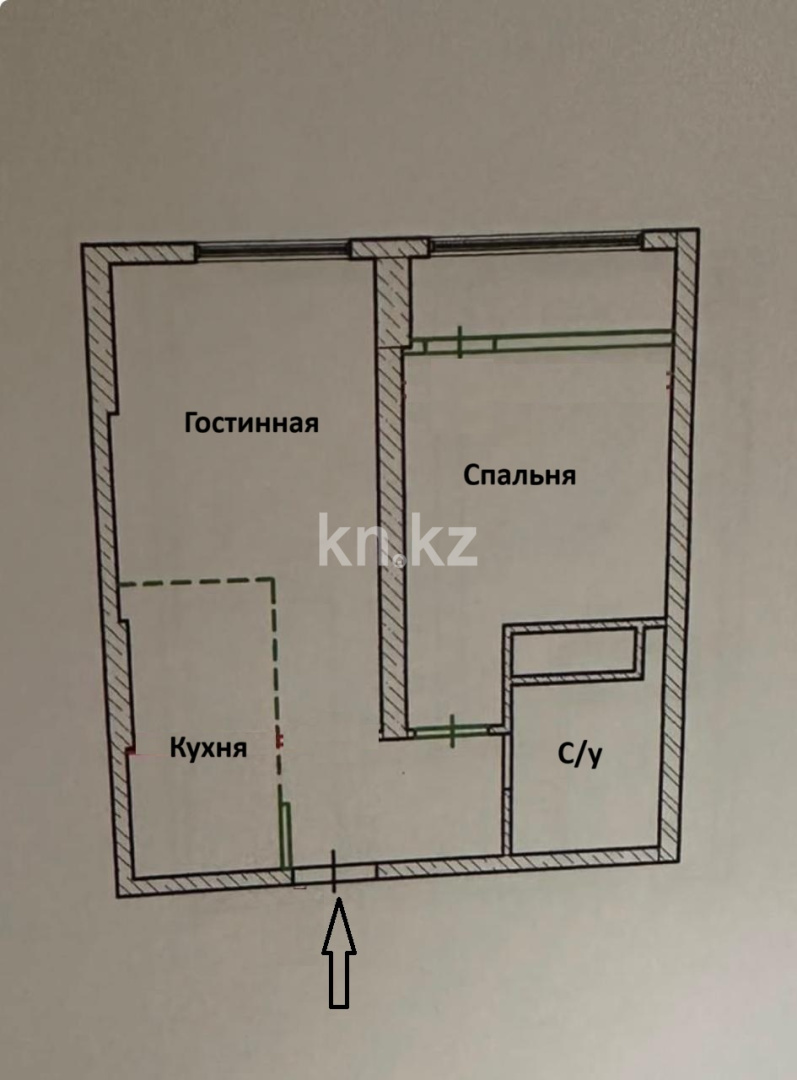 Продажа 2-комнатной квартиры, 40 м² в Астане - фото 20