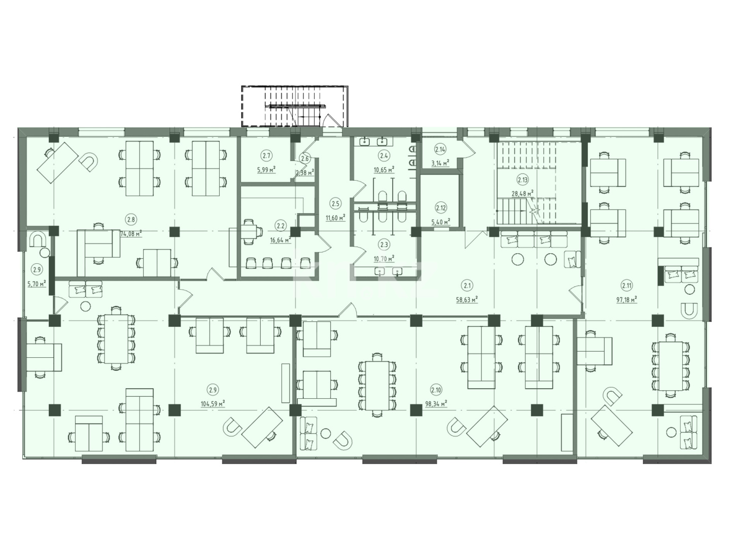 Продажа , 533.5 м², ул. Черепанова, дом  16а - Продажа офисных и торговых помещений в Алматы с фото фото 10 из 10