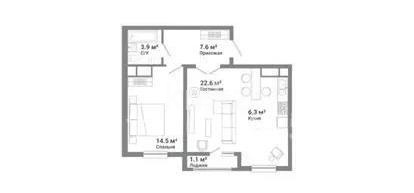 Продажа 2-комнатной квартиры, 56 м² - Продажа двухкомнатных квартир в Алматы фото 3 из 3