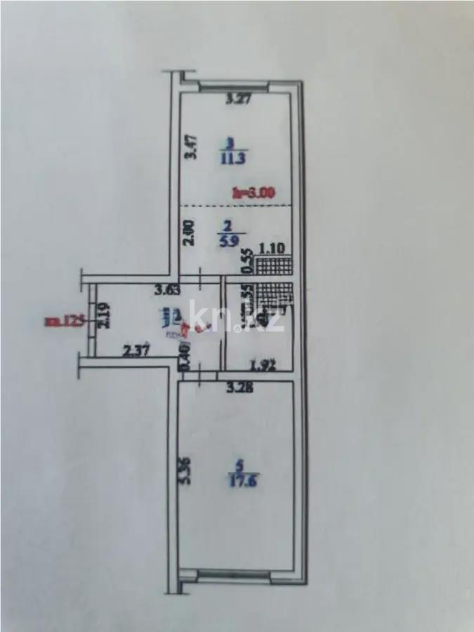 Продажа 2-комнатной квартиры, 47.4 м², пр. Райымбека, дом  174/2 - Продажа  двухкомнатных квартир в Алматы фото 1 из 1