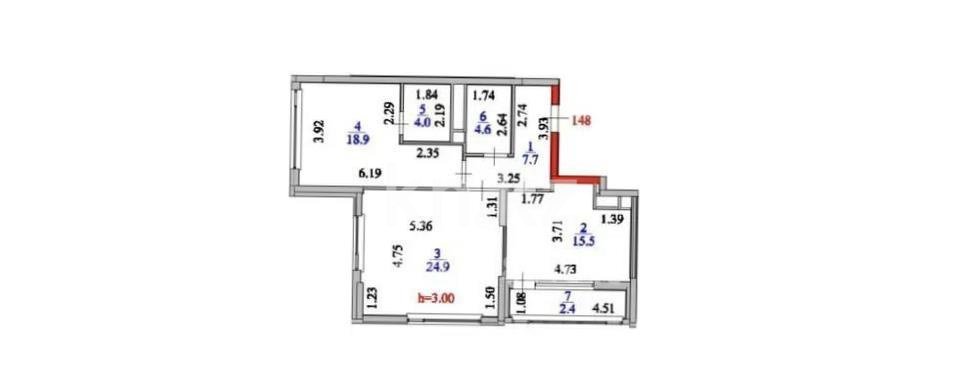 Продажа 2-комнатной квартиры, 78 м² в Астане - фото 4