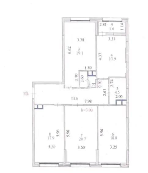 Продажа 4-комнатной квартиры, 114 м² в Астане