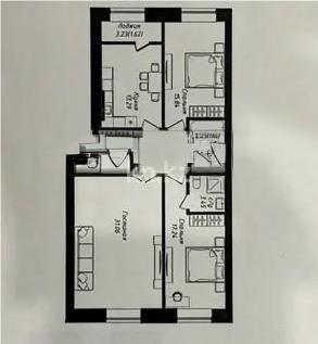 Продажа 3-комнатной квартиры, 96.46 м² - Продажа квартир в р-не Есиль Астаны - страница 12 фото 1 из 1