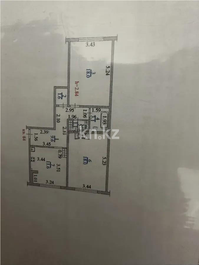 Продажа 2-комнатной квартиры, 63 м², ул. Сатпаева, дом  42 в Алматы - фото 6