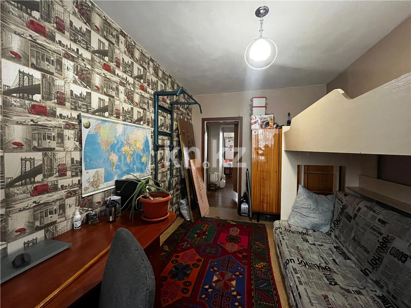 Продажа 3-комнатной квартиры, 63 м², мкр-н Голубые Пруды - Продажа квартир в Караганде фото 7 из 14