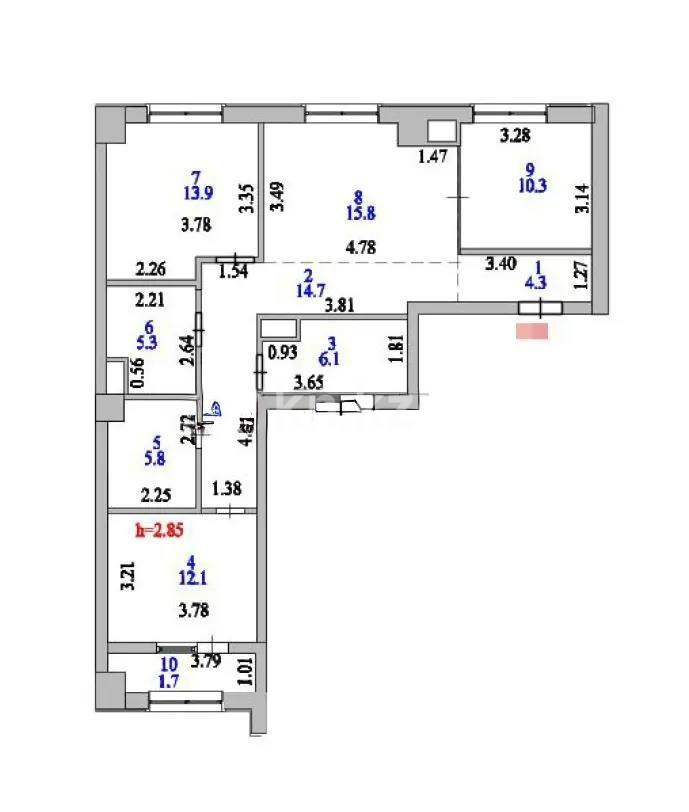 Продажа 3-комнатной квартиры, 90 м² в Астане - фото 5