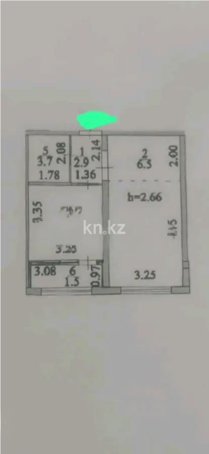 Продажа 2-комнатной квартиры, 41 м² в Астане