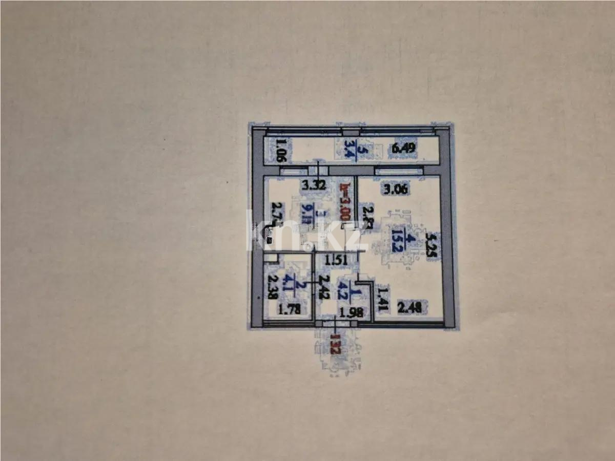Продажа 1-комнатной квартиры, 36 м², ул. Калдаякова, дом  59 стр - Продажа квартир в Казахстане фото 1 из 1