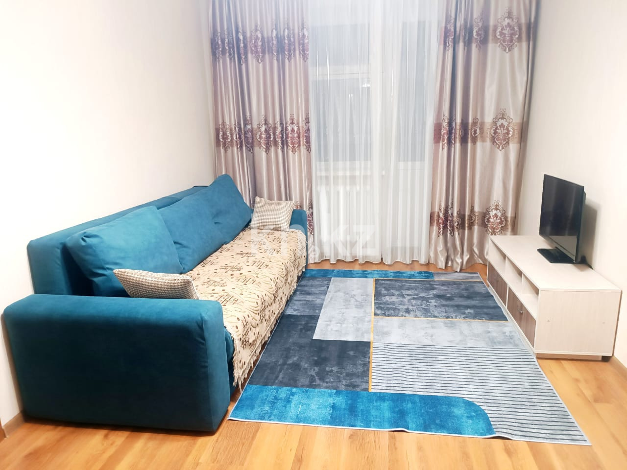 Аренда 1-комнатной квартиры, 37 м², ул. Туркестан, дом  4а - ул. Алматы - Аренда квартир помесячно в Астане с фото фото 1 из 6