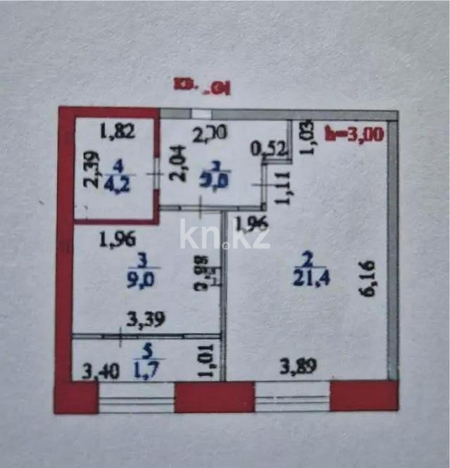 Продажа 1-комнатной квартиры, 41.7 м² - Продажа однокомнатных квартир от собственников в Астане - страница 6 фото 1 из 1