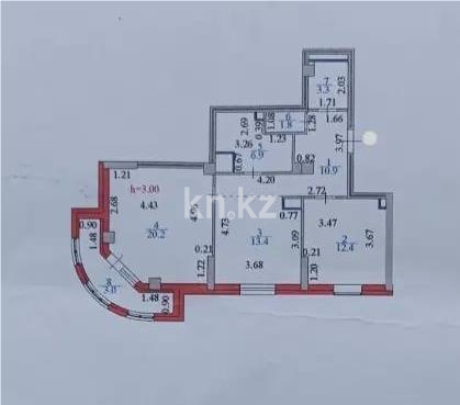 Продажа 2-комнатной квартиры, 72 м² в Астане - фото 7