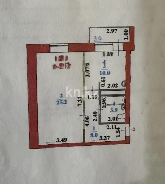 Продажа 1-комнатной квартиры, 50 м² в Астане - фото 4