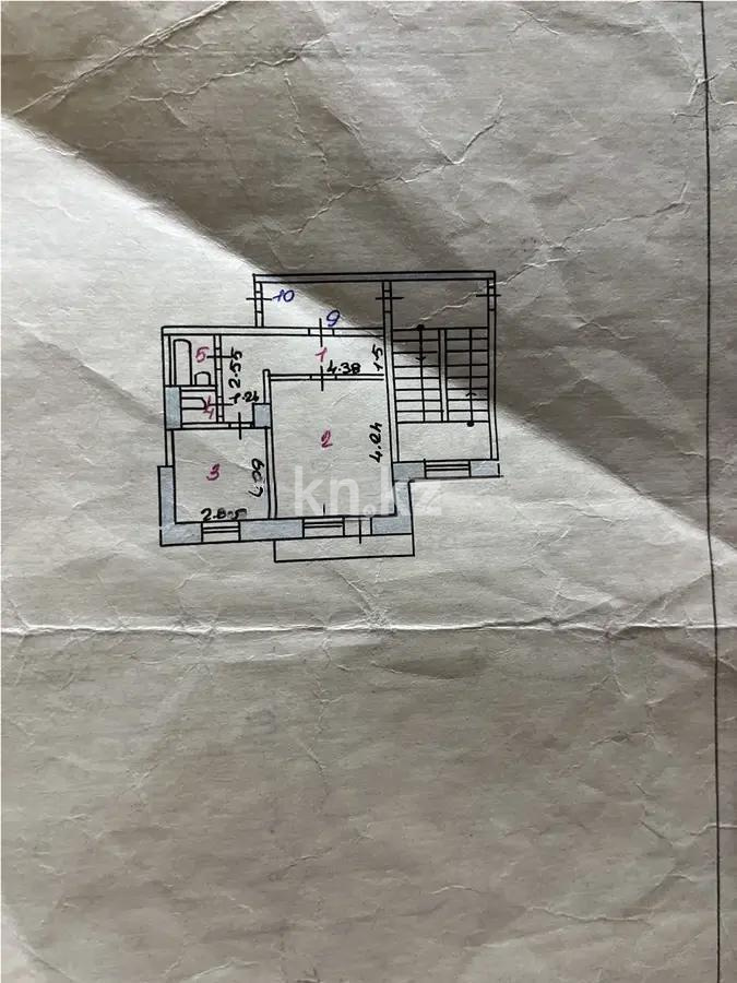 Продажа 1-комнатной квартиры, 40 м², мкр-н Степной-4, дом  32 - Продажа  однокомнатных квартир в Караганде с фото фото 4 из 4