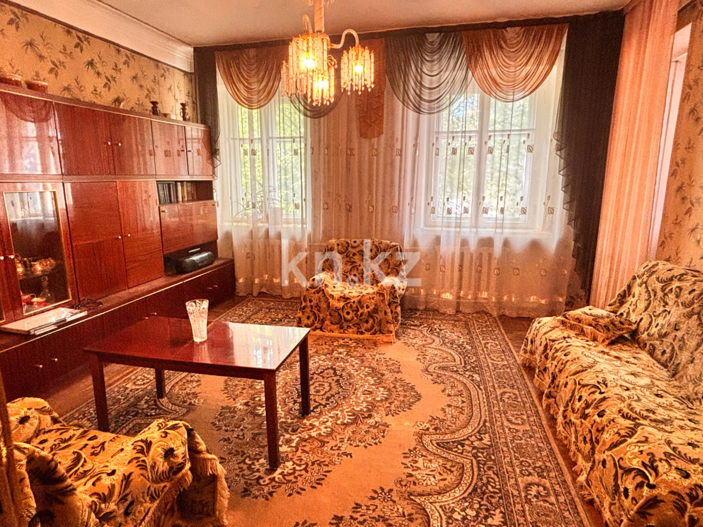 Продажа 2-комнатной квартиры, 59 м², ул. Абая, дом  70 - Продажа  двухкомнатных квартир в Караганде без посредников с фото фото 1 из 8