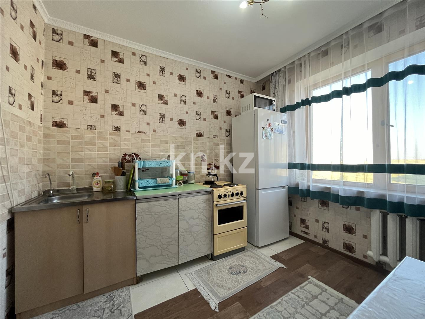 Продажа 1-комнатной квартиры, 36 м², мкр-н Голубые Пруды, дом  15 - Продажа  однокомнатных квартир в Караганде с фото фото 8 из 18