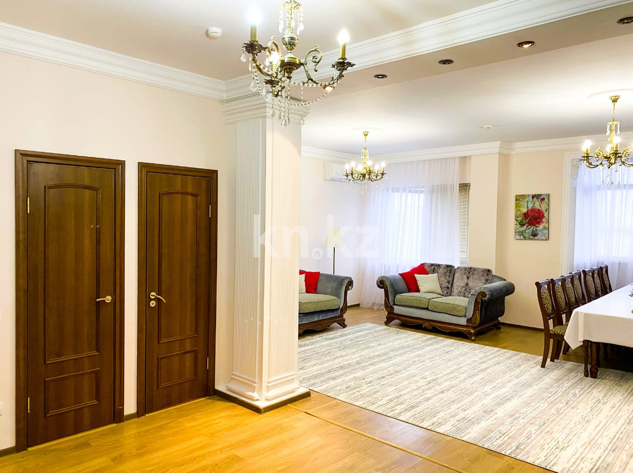 Аренда 3-комнатной квартиры посуточно, 130 м², ул. Кунаева, дом  35/1 - Аренда квартир посуточно в Астане с фото фото 17 из 37