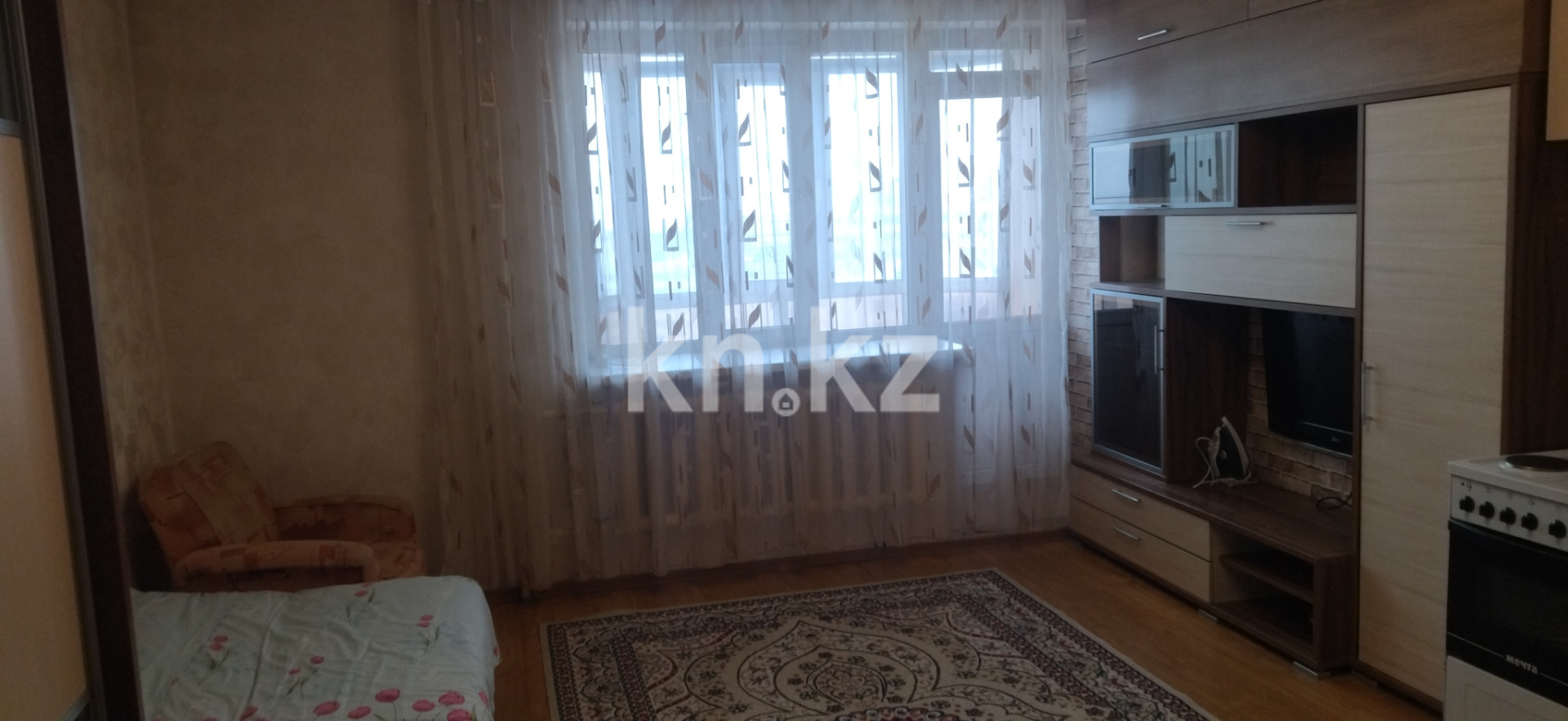 Аренда 1-комнатной квартиры, 30 м², ул. Отырар, дом  18 - ул. Кенесары - Аренда квартир помесячно в Астане без посредников фото 2 из 9