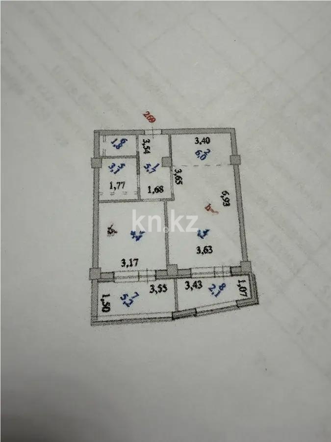 Продажа 2-комнатной квартиры, 51.5 м² в Астане - фото 6