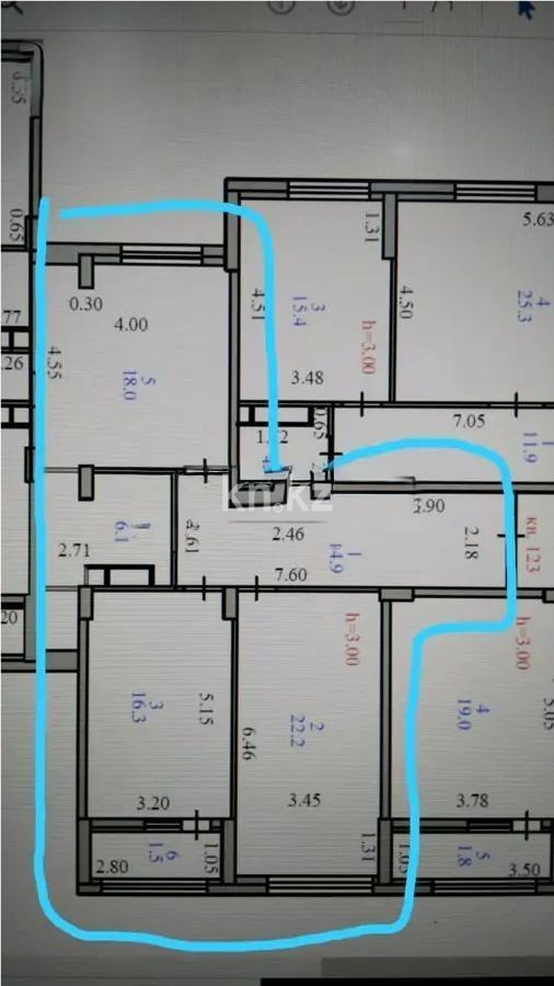 Продажа 2-комнатной квартиры, 79 м² в Астане