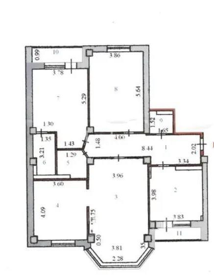 Продажа 4-комнатной квартиры, 128.3 м² в Астане - фото 11
