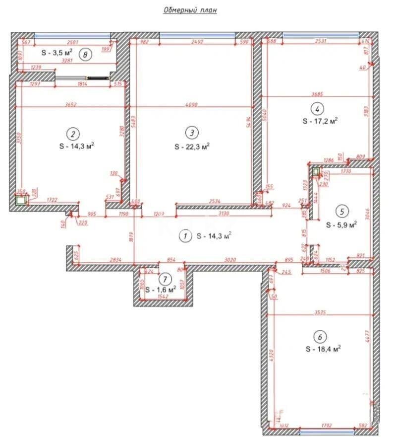 Продажа 3-комнатной квартиры, 98 м² в Астане - фото 6