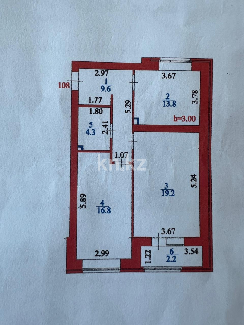 Продажа 2-комнатной квартиры, 65.9 м², пр. Улы Дала, дом  35 - пр. Кабанбай батыра - Продажа  двухкомнатных квартир в новостройках Астаны без посредников с фото фото 1 из 6