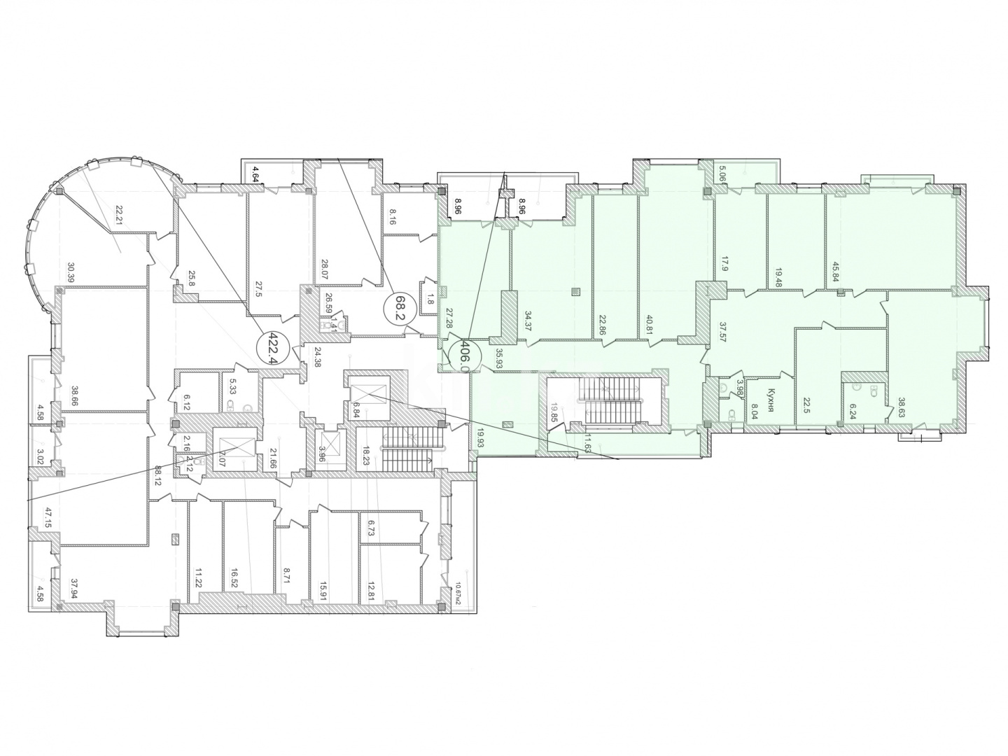 Аренда , ул. Ауэзова, дом  60 - Аренда офисных и торговых помещений в Алматы фото 5 из 8