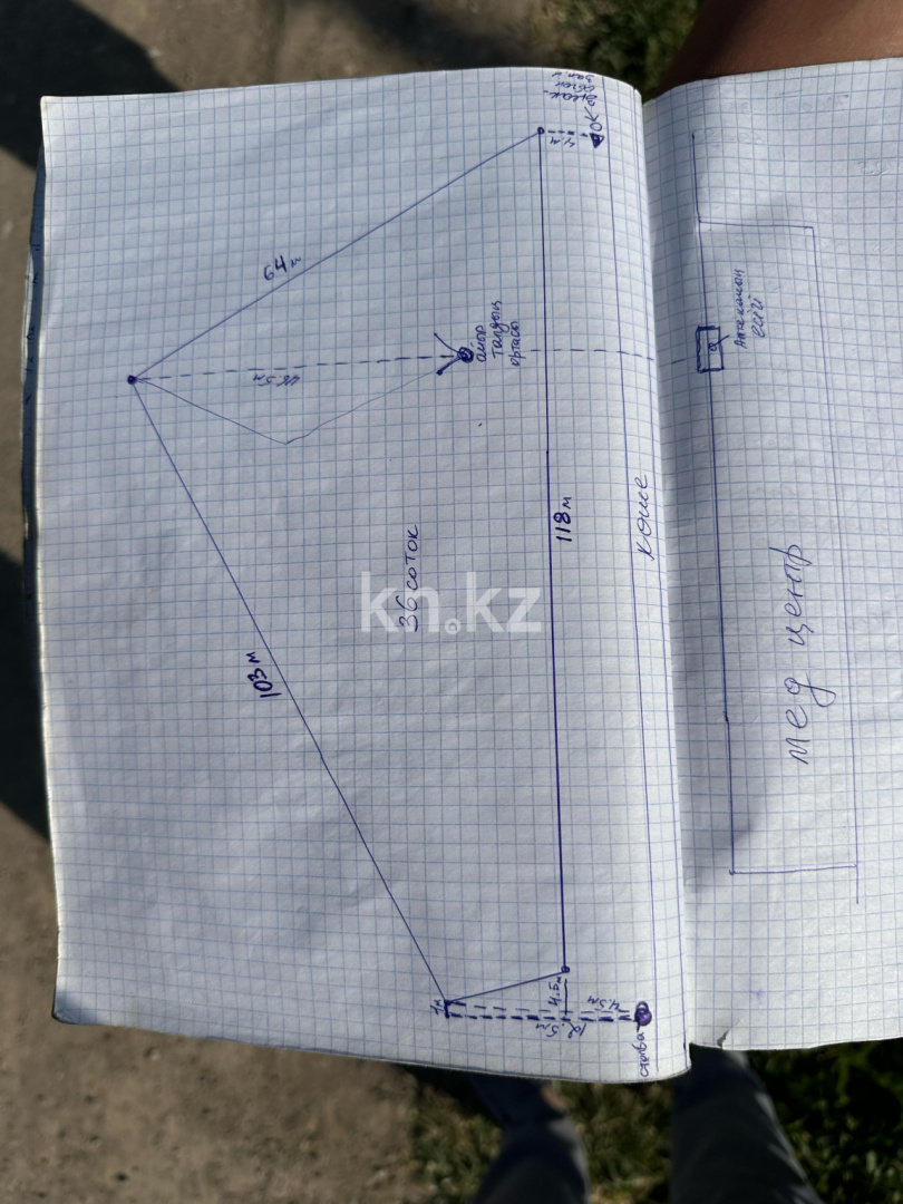 Продажа земельного участка, 36 сот., Екпинди - Продажа земельных участков в Шымкенте фото 9 из 12