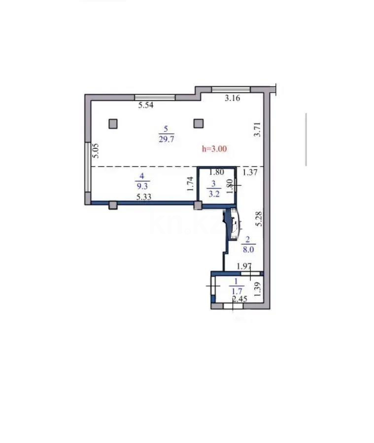 Продажа 2-комнатной квартиры, 51.9 м², пр. Назарбаева, дом  36 - Продажа  двухкомнатных квартир в новостройках Алматы без посредников фото 1 из 1