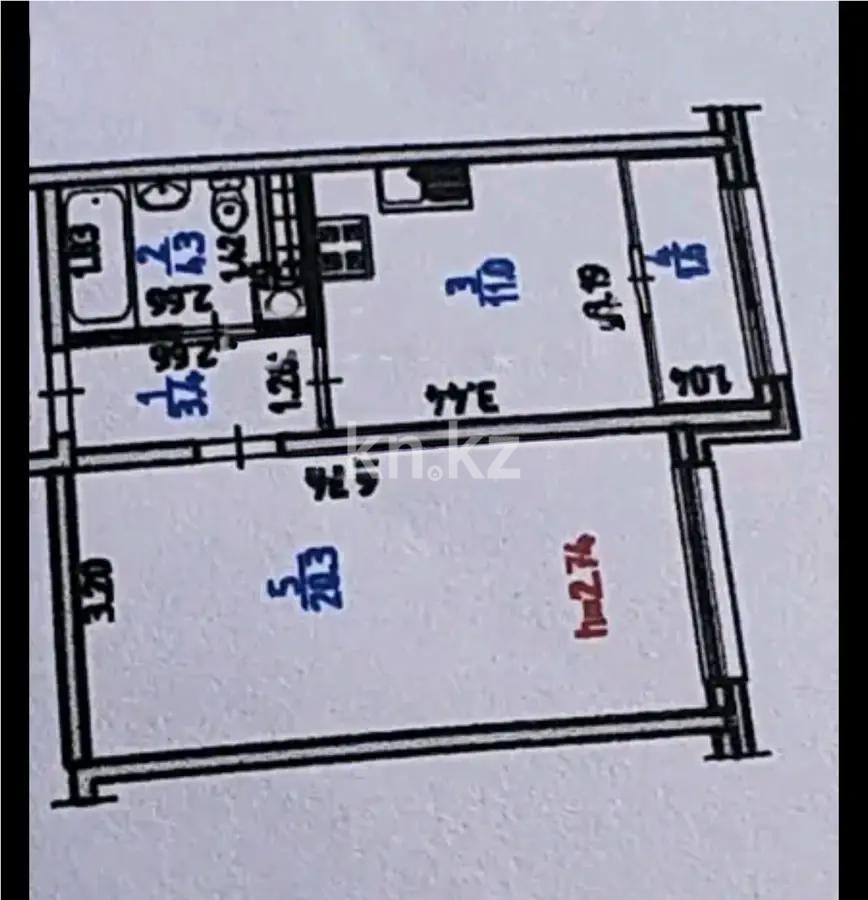 Продажа 1-комнатной квартиры, 41 м² - Недвижимость в Алматы - страница 18 фото 5 из 5