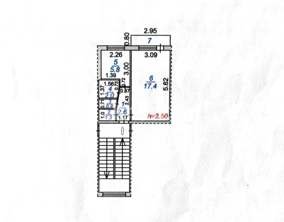 Продажа 1-комнатной квартиры, 31 м² в Караганде - фото 26