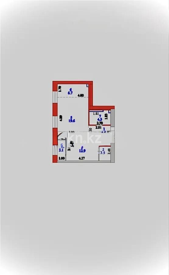 Продажа 2-комнатной квартиры, 54.8 м², ул. Нажимеденова, дом  28 - Продажа  двухкомнатных квартир в Астане с фото фото 4 из 4