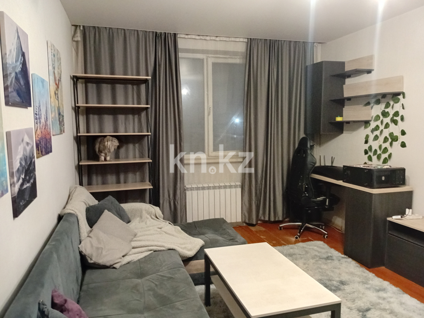 Аренда 1-комнатной квартиры, 48 м² - Аренда однокомнатных квартир помесячно от хозяев в Алматы фото 1 из 8