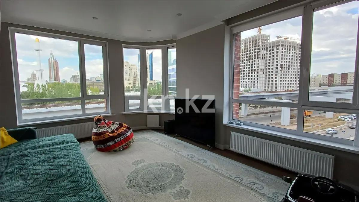 Продажа 4-комнатной квартиры, 122.3 м², ул. Сыганак, дом  52/1 - Продажа  четырехкомнатных квартир в новостройках Астаны без посредников фото 1 из 7