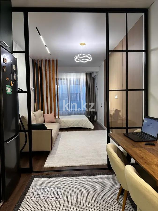 Продажа 1-комнатной квартиры, 40 м², ул. Илтипат, дом  45/1 - Продажа  однокомнатных квартир в Алматы фото 1 из 4