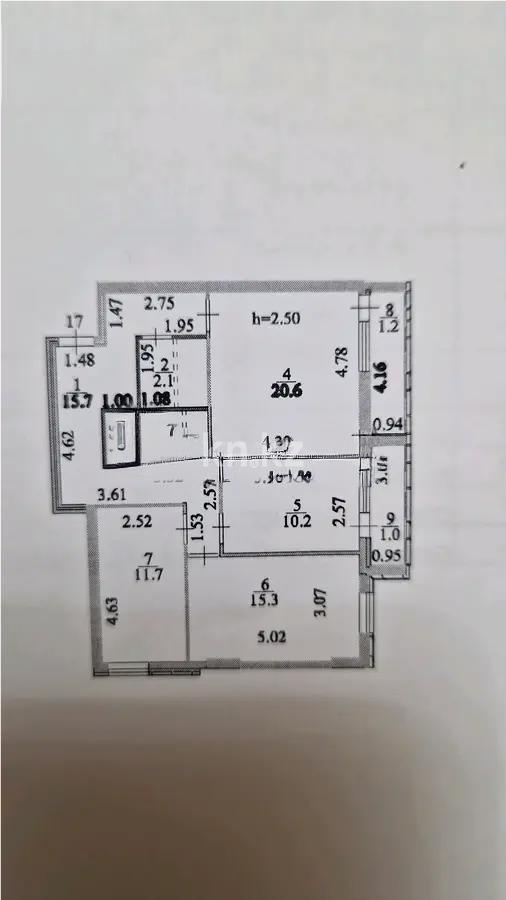 Продажа 3-комнатной квартиры, 82 м² - Продажа трехкомнатных квартир в Астане фото 5 из 5