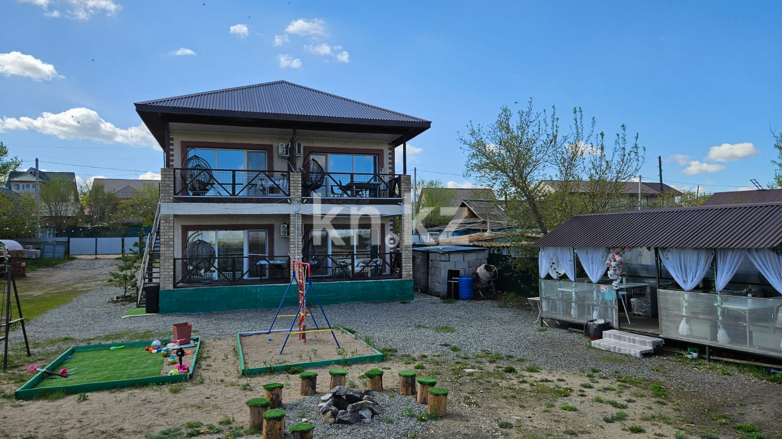 Аренда 1-комнатного дома, 50 м², Кенесары - Аренда квартир помесячно в Казахстане фото 1 из 6