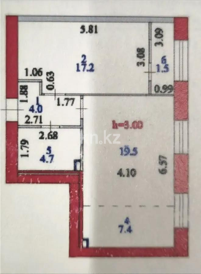 Продажа 2-комнатной квартиры, 55 м² - Продажа  двухкомнатных квартир в новостройках Астаны - страница 5 фото 5 из 5