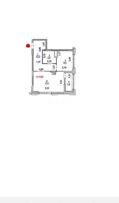 Продажа 1-комнатной квартиры, 50 м² - Продажа квартир в Астане - страница 2 фото 1 из 1