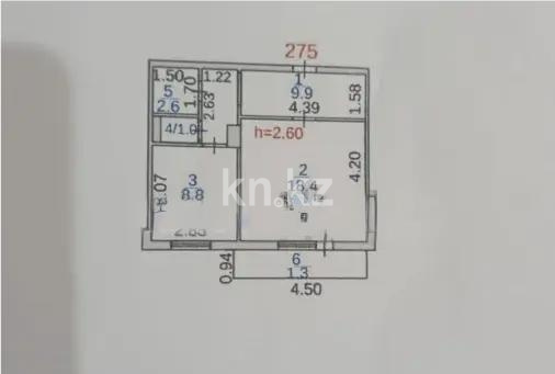 Продажа 1-комнатной квартиры, 42 м² - Продажа квартир в Караганде - страница 3 фото 4 из 4
