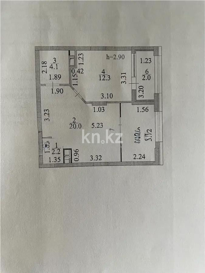 Продажа 2-комнатной квартиры, 50 м², ул. Е-900, дом  4 в Астане - фото 9