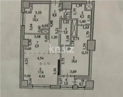 Продажа 3-комнатной квартиры, 75 м² в Астане - фото 4