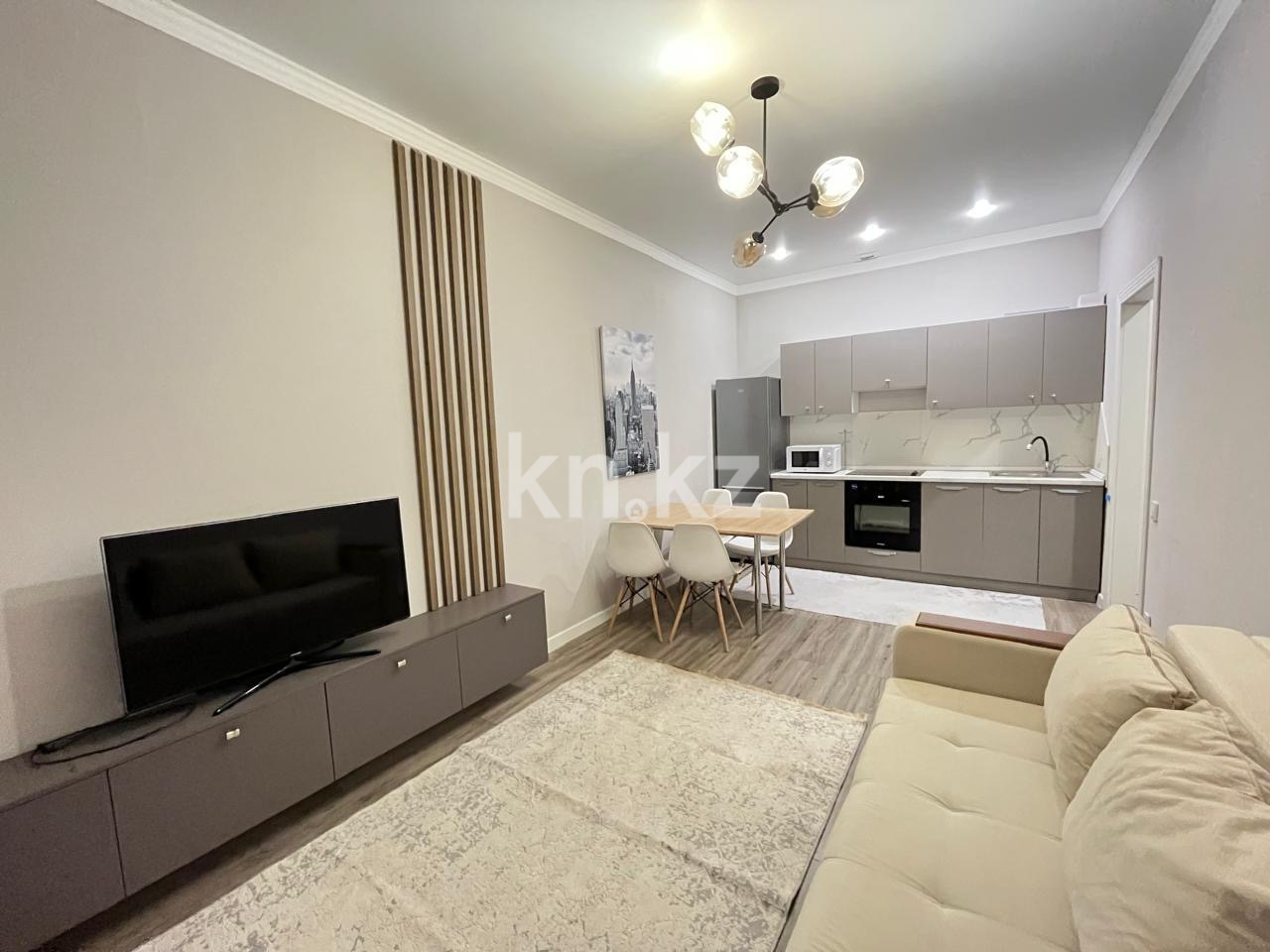 Аренда 2-комнатной квартиры, 45 м² - Аренда двухкомнатных квартир помесячно в р-не Нура Астаны фото 1 из 12