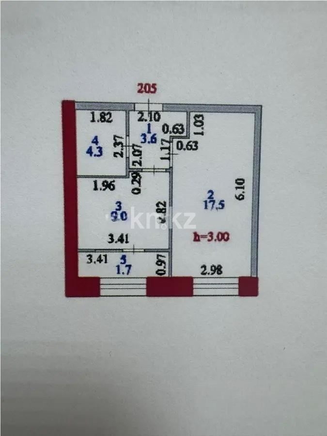 Продажа 1-комнатной квартиры, 36.1 м², ул. Е-15, дом  13/1 - Продажа  однокомнатных квартир в новостройках Астаны без посредников с фото фото 1 из 1