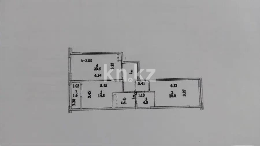 Продажа 2-комнатной квартиры, 74 м² в Астане - фото 4