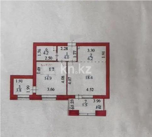 Продажа 2-комнатной квартиры, 54 м² в Астане - фото 2