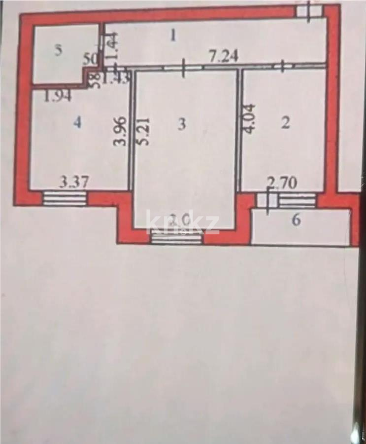 Продажа 2-комнатной квартиры, 56 м² - Продажа квартир в новостройках Астаны без посредников фото 6 из 6