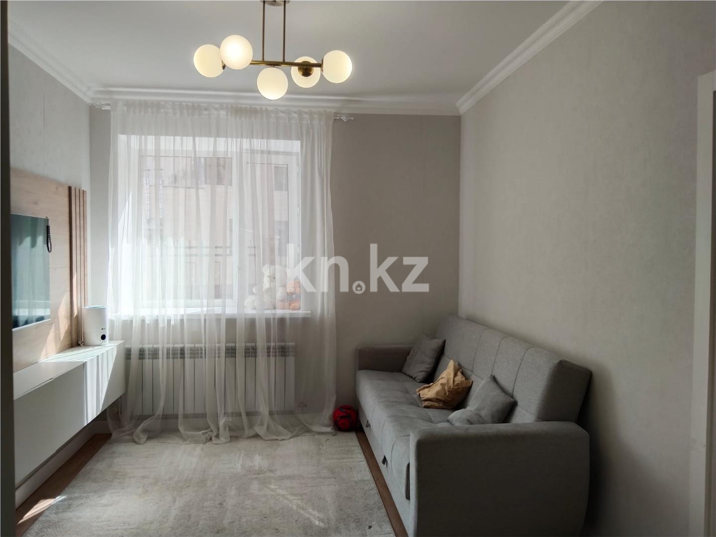 Продажа 1-комнатной квартиры, 33.2 м², ул. Бокейхана, дом  17/1 - Продажа  однокомнатных квартир в новостройках Астаны фото 1 из 6