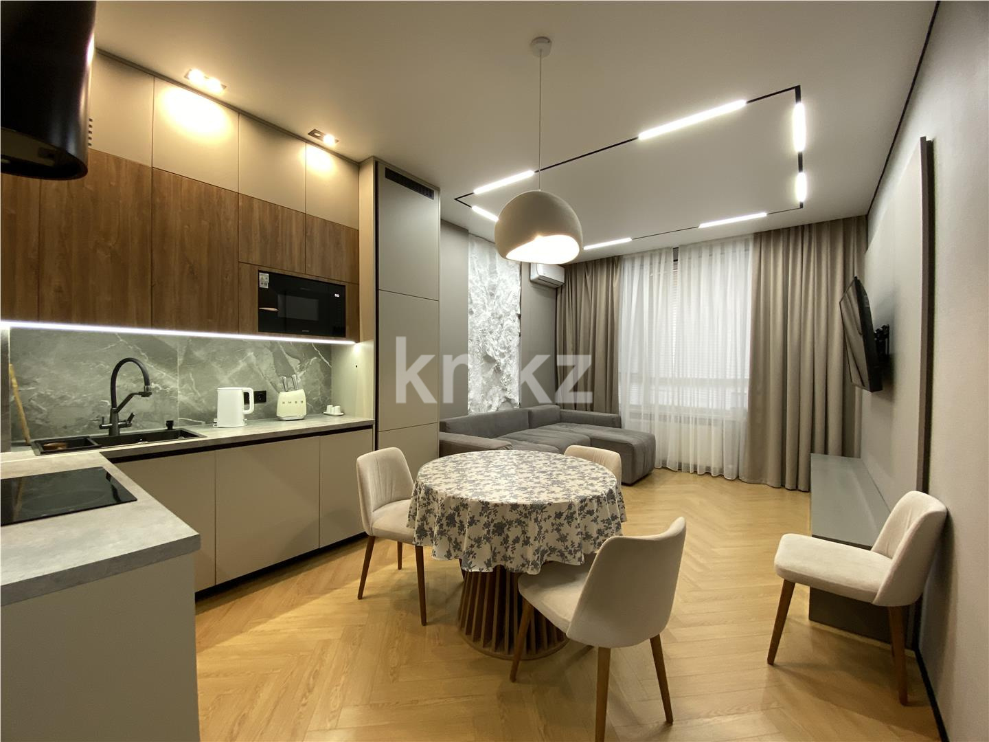 Продажа 2-комнатной квартиры, 52 м², пр. Тауелсыздык - Продажа  двухкомнатных квартир в новостройках Астаны с фото фото 1 из 15
